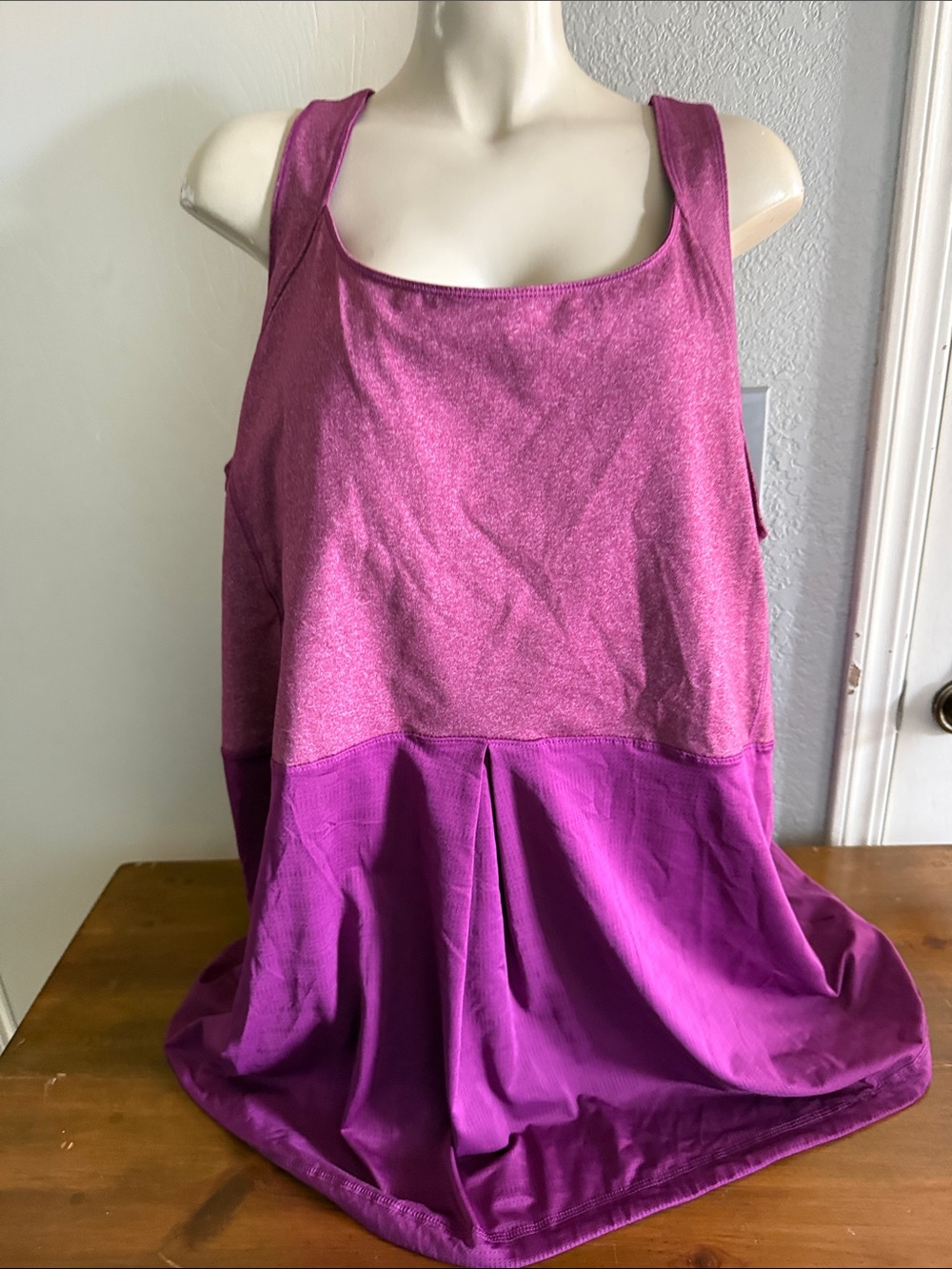 Old Navy Active Purple Colorblock Dress